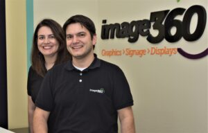 Image360 owners in their center